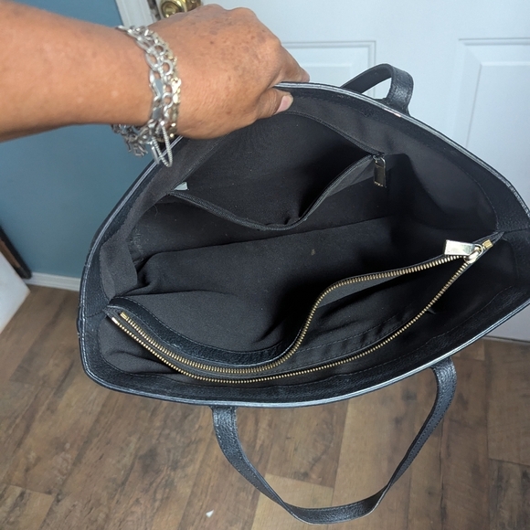 Furla Black Leather Tote Bag - Picture 8 of 8